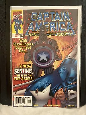 Buy Captain America Sentinel Of Liberty #9 (NM)`99 Waid/ Braithwaite • 2£