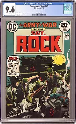 Buy Our Army At War #263 CGC 9.6 1973 4375463003 • 159.20£