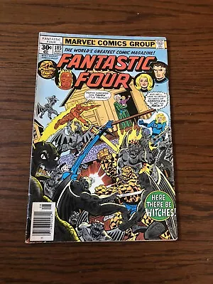 Buy FANTASTIC FOUR #185! 1st APP NICHOLAS SCRATCH! HARKNESS! VG 1977 MARVEL COMICS • 1.93£