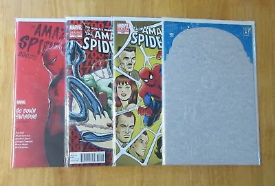 Buy Lot Of 4 Milestone AMAZING SPIDER-MAN! 400, 600/Romita *Sr.*, 700, 800 Dell Otto • 34.91£