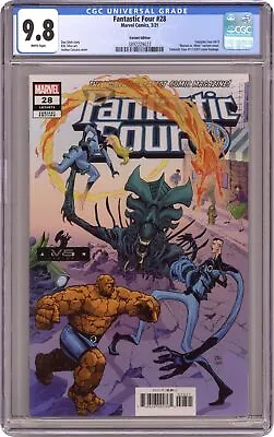 Buy Fantastic Four #28B Cassara Vs Alien Variant CGC 9.8 2021 3892229023 • 56.69£