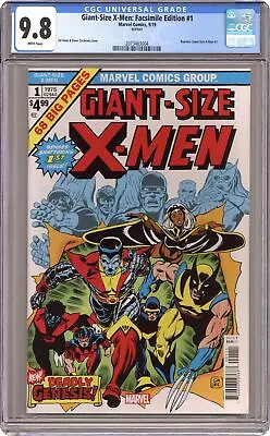 Buy Giant Size X-Men Facsimile Edition 1A CGC 9.8 2019 2073463004 • 52.81£