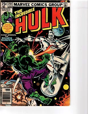 Buy Hulk #250 Newsstand! Fn Condition Square Bound Free Shipping! • 15.53£