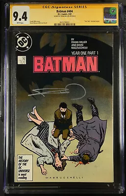 Buy Batman #404 David Mazzuchelli Cover/Art CGC 9.4 - Signed Frank Miller • 174.74£