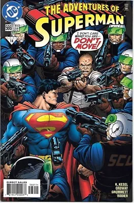 Buy The Adventures Of Superman Comic Book #566 DC Comics 1999 VERY FINE+ UNREAD • 1.94£