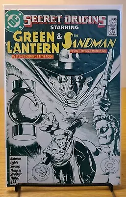 Buy Secret Origins #7 - DC - 1986 - Origin Of Green Lantern/ Golden Age Sandman VFN+ • 3.10£