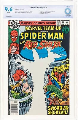 Buy Marvel Team-Up #79 CBCS 9.6 (Spider-Man And Red Sonja) Marvel Comics 1979 🔥cgc • 60.58£