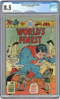 Buy World's Finest #238 CGC 8.5 1976 4429897015 • 52.81£