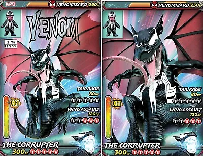 Buy Venom #3 Mike Mayhew Venomizard Pokemon Trade/virgin Variant Set Limited To 1000 • 43.95£