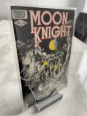 Buy Moon Knight  21 (1982) Sienkiewicz Cover - Doug Moench • 15£