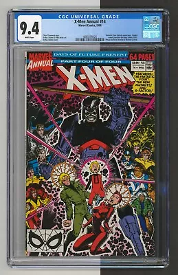 Buy Uncanny X-Men Annual #14, CGC 9.4, 1st Appearance Gambit (not 266),  Marvel 1990 • 81.53£
