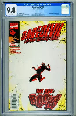 Buy Daredevil #380  1998 - Marvel -CGC 9.8 - Comic Book • 90.86£