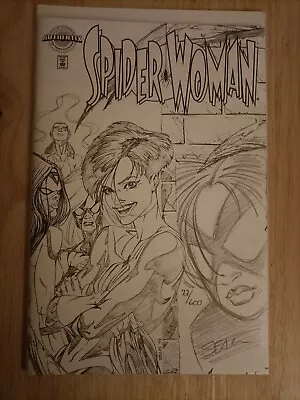 Buy DF Amazing Spider-Woman #1 Marvel Authentix  Sketch Cvr Remarked By Bart Sears • 30£