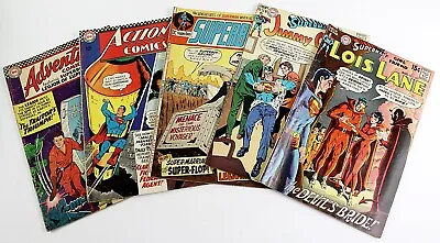 Buy 5 Different DC SUPERMAN Titles Action Adventure Superboy J Olsen Lois Lane Nice • 72£