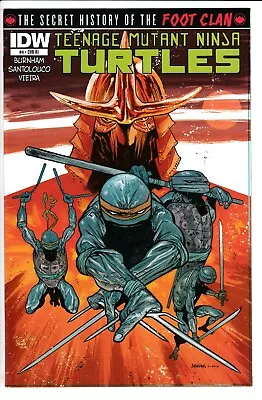 Buy Teenage Mutant Ninja Turtles Secret History Foot Clan #4 1:10 Variant (2013) • 7.95£