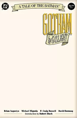 Buy Batman Gotham By Gaslight #1 Facsimile Edition (2024) 1st Print *blank Variant * • 7.20£