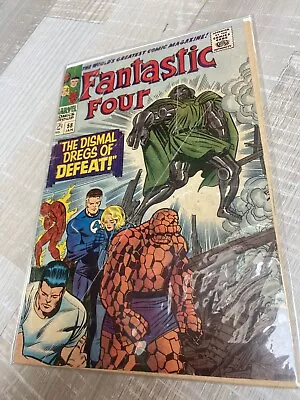 Buy Fantastic Four Vol. 1 #58 1967 Dr. Doom Stan Lee Jack Kirby Marvel US Comics • 18.55£