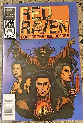 Buy Red Raven #1 Bold Ink Graphics Newsstand Edition RARE • 20.18£