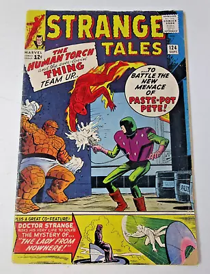 Buy Strange Tales #124 1964 [GD+] Thing Human Torch Stories Begin Silver Age Marvel • 27.95£