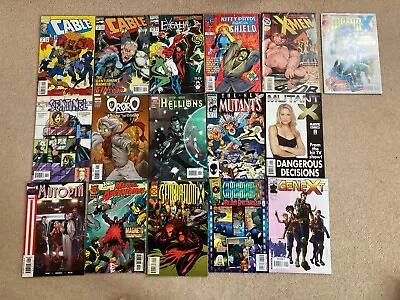 Buy X-Men Collection #2; 16 Comics - Cable, Excalibur, Generation X, New Mutants Etc • 9.49£