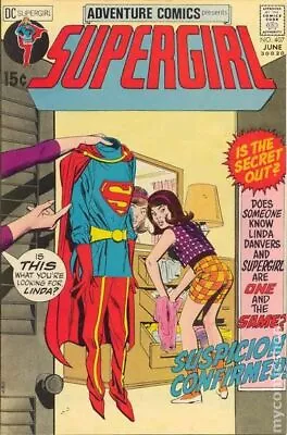 Buy Adventure Comics #407 VG- 3.5 1971 Stock Image Low Grade • 3.88£