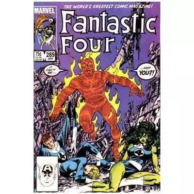 Buy Fantastic Four #289  - 1961 Series Marvel Comics NM Minus [e! • 3.88£