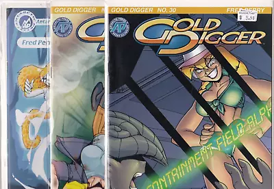 Buy Gold Digger Vol. 3 #30, 33, 44 Antarctic Press (2002) Fred Perry Lot Of 3 Manga • 11.18£