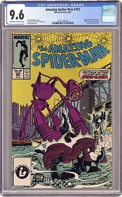 Buy Amazing Spider-Man #292D CGC 9.6 1987 4341138018 • 55.14£