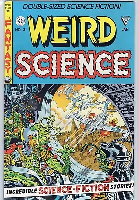 Buy Weird Science #3 January 1991 Reprint Of EC Horror Science Fiction Comic FN/VF • 3.11£