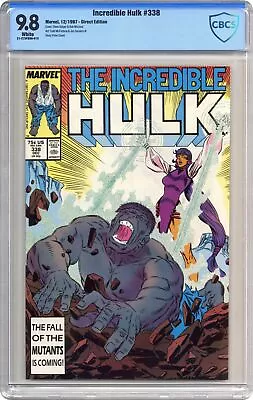 Buy Incredible Hulk #338 CBCS 9.8 1987 21-275FB9A-015 • 77.80£