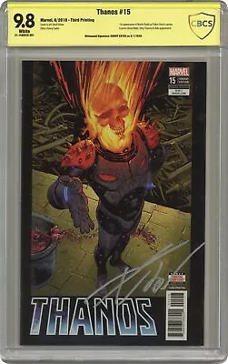Buy Thanos #15C Shaw Variant 3rd Printing CBCS 9.8 SS Cates 2018 21-1EAEE22-351 • 81.54£