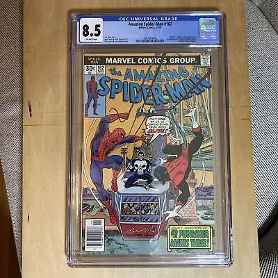 Buy Amazing Spider-Man #162 CGC GRADED 8.5 - Nightcrawler Punisher • 59.90£