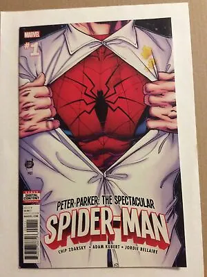 Buy Peter Parker: The Spectacular Spider-man #1. 2017. First Print • 4.99£