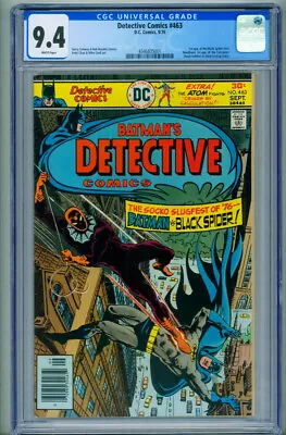Buy Detective #463  1976 - DC -CGC 9.4 - Comic Book • 181.73£