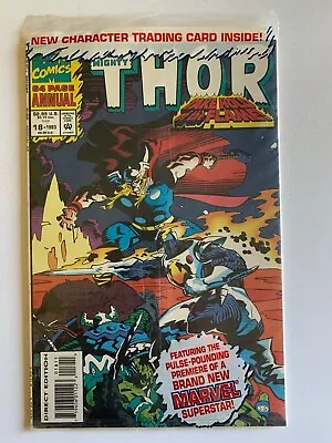 Buy Thor Annual #18 Marvel Comics 1993 1st Cameo Lady Loki Sealed Polybagged  • 6.99£