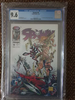 Buy Spawn 9 CGC 9.6 *Image, 1st Angela, March 1993, Neil Gaiman, UK Seller* • 69.99£