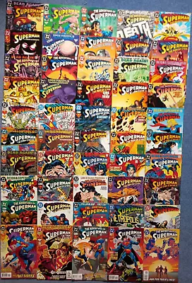 Buy DC Comics Job Lot Of 10 X Superman Comics 1990s. ALL DIFFERENT • 15£