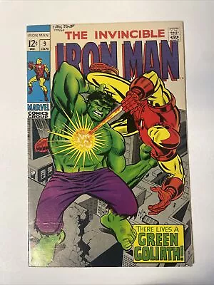 Buy The Invincible Iron Man #9 Jan 1969 Marvel Comic Beautiful Detailed Photos • 34.95£