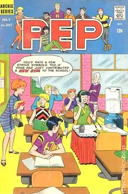 Buy Pep Comics #207 VG 1967 Stock Image Low Grade • 3.88£