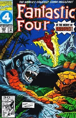 Buy FANTASTIC FOUR #360 F/VF, Direct Marvel Comics 1992 Stock Image • 2.33£