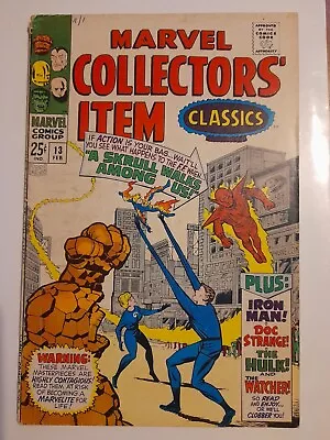 Buy Marvel Collectors Item Classics #13 Feb 1968 VGC- 3.5 Key Reprints • 9.99£