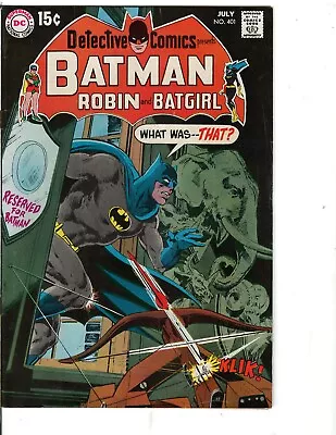 Buy Detective Comics #401 DC July 1970 2nd Batgirl/Robin Team-up, Est. Grade 3.0-5.5 • 20.15£
