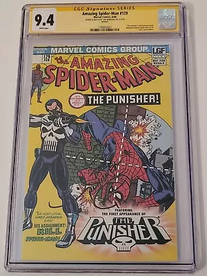 Buy Amazing Spiderman #129 LGF Ed. SS CGC 9. Signed And Sketched By John Bernthal • 310.64£