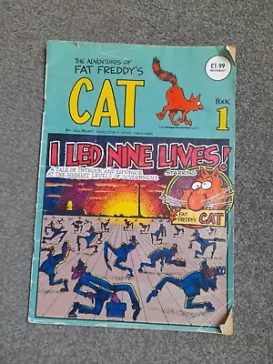 Buy The Adventures Of Fat Freddys Cat Book 1 1988 Vintage Rare  • 2.99£