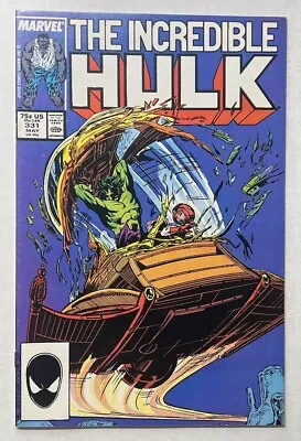 Buy The Incredible Hulk #331 1987 Marvel Comic Book - We Combine Shipping • 6.05£