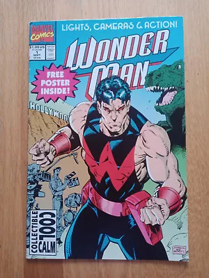 Buy MARVEL COMICS - WONDER MAN VOL 2 # 1 - 1991  With Poster VF • 2.99£