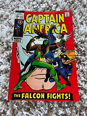 Buy Captain America #118 VF 8.0 Marvel Comics 1969 • 77.62£