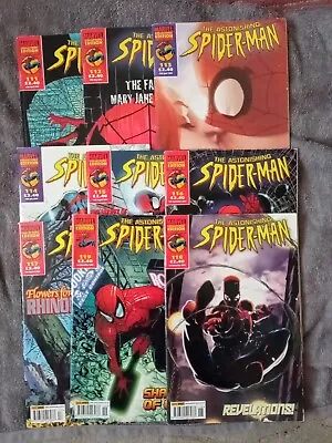 Buy 9 X Astonishing Spiderman Comics 111-119 • 17.99£