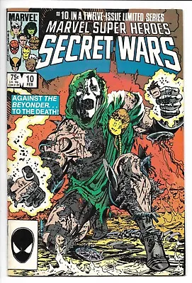 Buy Marvel Super Heroes Secret Wars # 10 / Doctor Doom Vs The Beyonder / 1985 • 17.08£