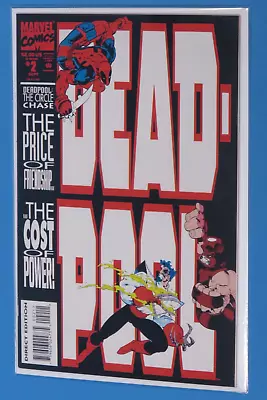 Buy Deadpool The Circle Chase #2 1993 1st Mini Series VF/NM White Pages • 19.38£